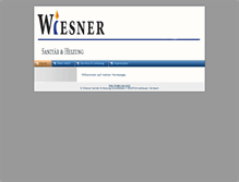 Tablet Screenshot of d-wiesner.de